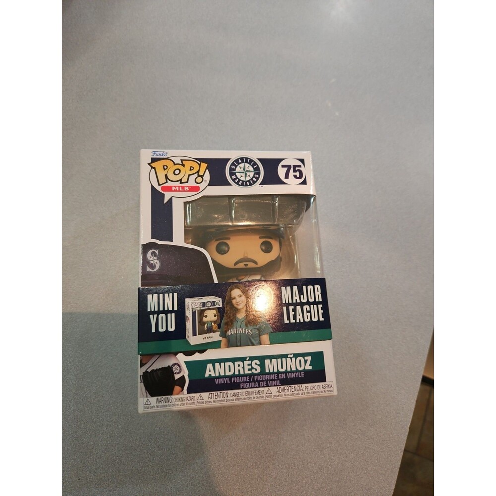 2026 Andres Munoz 1st Exclusive Funko Pop SGA From The Seattle Mariners! In HAND